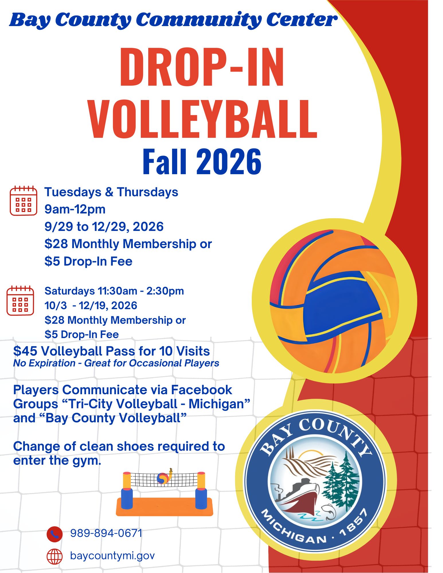 Fall 2026 Volleyball Information